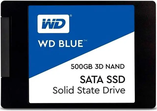 Alt view image 5 of 10 - WD Blue 3D NAND 500GB Internal SSD - SATA III 6Gb/s 2.5"/7mm Solid State Drive - WDS500G2B0A