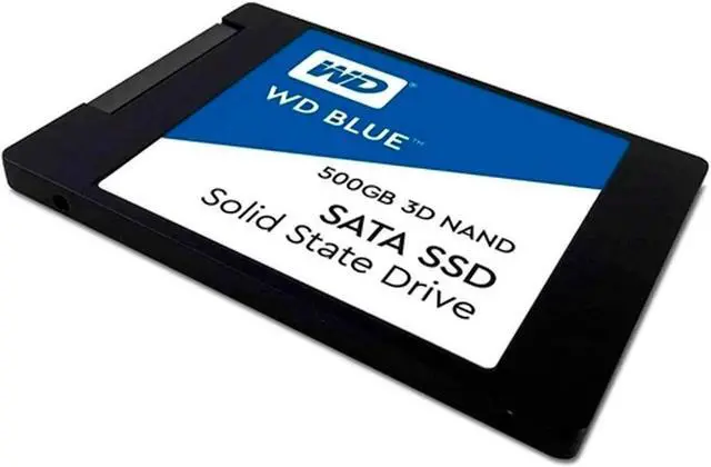 Alt view image 6 of 10 - WD Blue 3D NAND 500GB Internal SSD - SATA III 6Gb/s 2.5"/7mm Solid State Drive - WDS500G2B0A