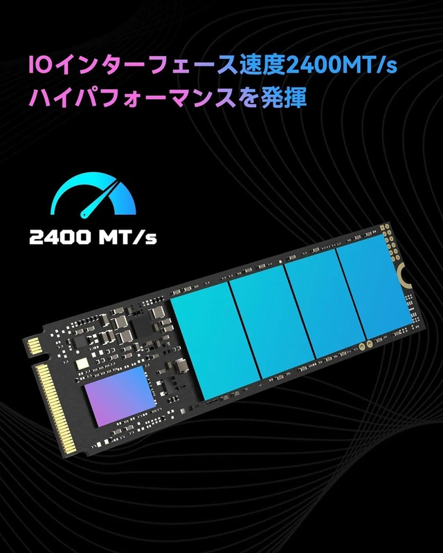 Alt view image 4 of 5 - ACER GM7 4Tb M.2 NVMe PCIe Gen 4x4 SSD PREDATOR (BL.9BWWR.120)