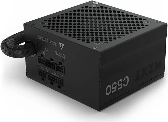Alt view image 13 of 16 - NZXT C550 550 W ATX12V v2.4 / EPS12V v2.92 80 PLUS BRONZE Certified Semi-Modular Active PFC Power Supply