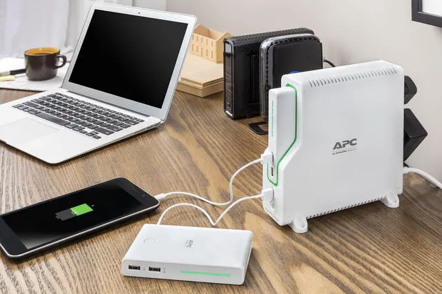 Alt view image 16 of 20 - APC BGE50ML Back-UPS Connect 50, Lithium Ion, Network Backup and Mobile Power Pack