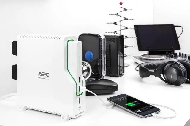 Alt view image 12 of 20 - APC BGE50ML Back-UPS Connect 50, Lithium Ion, Network Backup and Mobile Power Pack