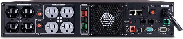 Alt view image 3 of 17 - CyberPower Smart App Sinewave PR2000RTXL2UN 2KVA Tower/Rack Convertible UPS