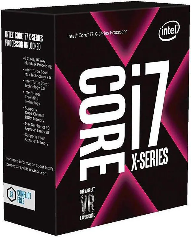 Alt view image 4 of 7 - Intel Core i7-7820X Processor Extreme Edition Computer Interface