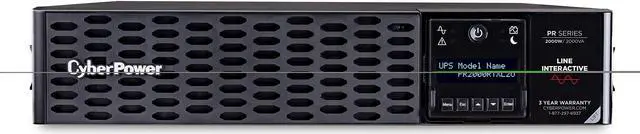 Alt view image 2 of 17 - CyberPower Smart App Sinewave PR2000RTXL2UN 2KVA Tower/Rack Convertible UPS