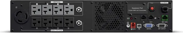 Alt view image 7 of 14 - CyberPower Smart App Sinewave PR3000RT2U 3000VA/3000W 9 Outlet Tower/Rack UPS