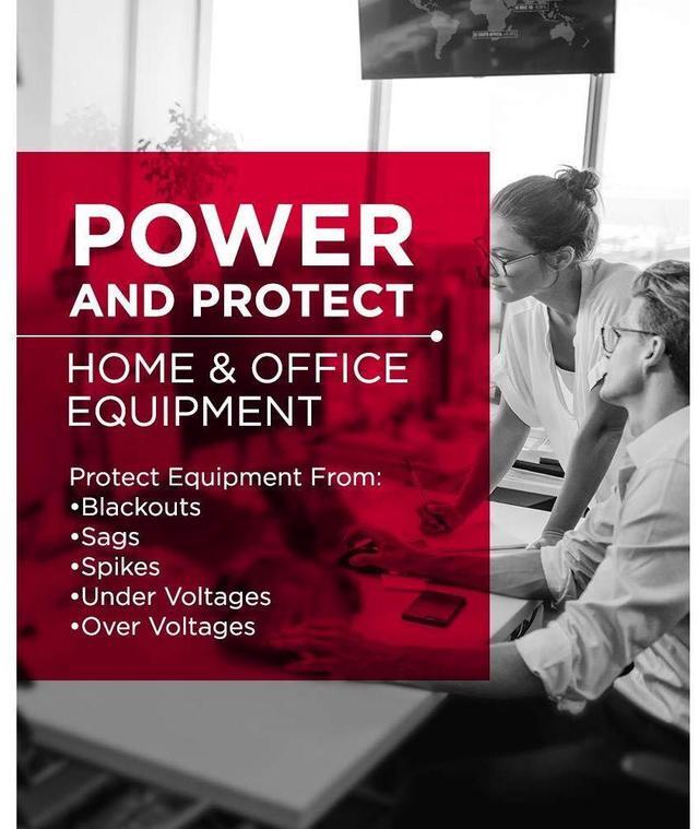 Alt view image 7 of 20 - CyberPower ST425 Standby UPS Systems - 425VA/260W, 120 VAC, NEMA 5-15P, Compact, 8 Outlets