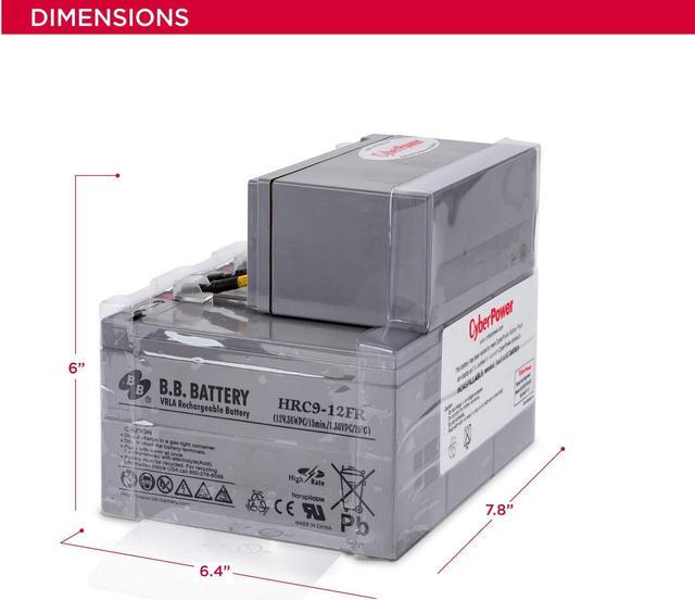 Alt view image 4 of 10 - CyberPower Battery Kit