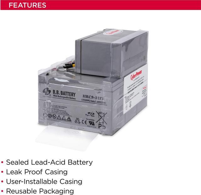 Alt view image 3 of 10 - CyberPower Battery Kit