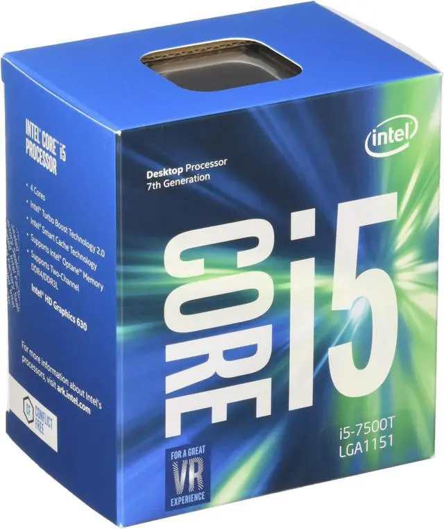 Alt view image 10 of 16 - Intel Core i5-7500T Quad-core (4 Core) 2.70 GHz Processor - Socket H4 LGA-1151 Retail Pack - 1MB - 6MB Cache - 8 GT/s DMI - 64-bit Processing - 3.30 GHz Overclocking Speed - 14 nm