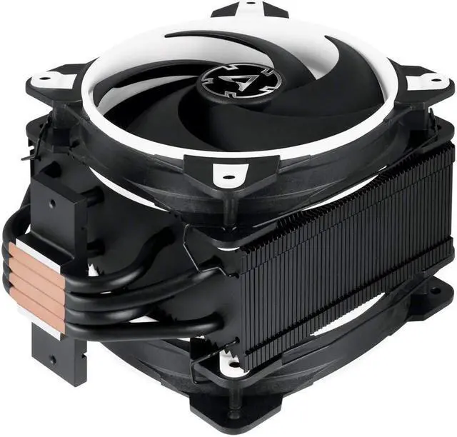 Alt view image 9 of 18 - ARCTIC Freezer 34 eSports DUO Edition - Tower CPU Cooler with Push-Pull Configuration I Silent 3-Phase-Motor and wide range of regulation 200 to 2100 RPM - Includes 2 low noise PWM 120 mm Fans – White