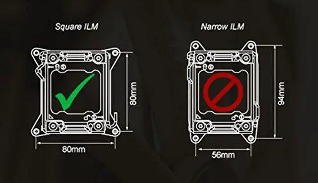 Alt view image 5 of 6 - LGA2011 V3 Copper CORE Heat Sink Cooler for Intel i7-3960X / i7-3970X Processors