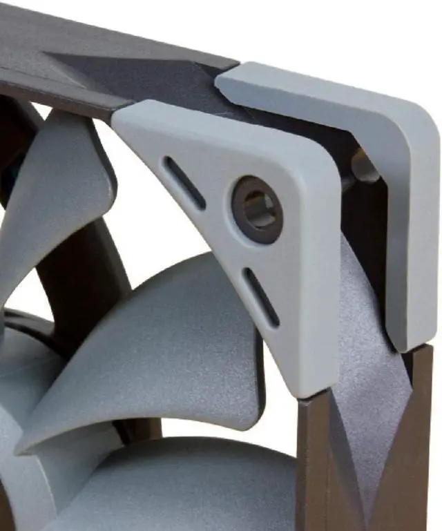 Alt view image 3 of 4 - Scythe Kaze Flex PWM, Premium PC Quiet Case Fan, 4-Pin, 1200RPM (120x25mm, Grey Color)
