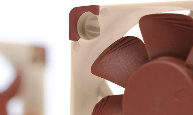 Alt view image 6 of 7 - Noctua NF-A4x10 5V PWM, Premium Quiet Fan with USB Power Adaptor Cable, 4-Pin, 5V Version (40x10mm, Brown)