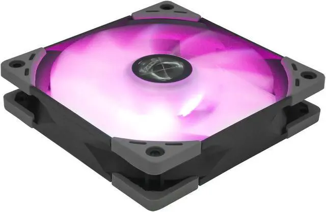 Alt view image 2 of 5 - Scythe Kaze Flex PWM, Premium Quiet RGB Case Fan, 4-Pin, 1200RPM, No Controller Included, Single Pack (120x25mm, RGB LED)