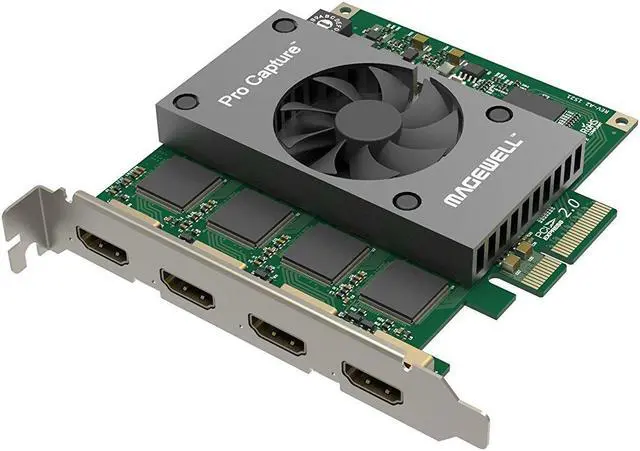 Alt view image 2 of 4 - Magewell Pro Capture Quad HDMI Four Channel HD Capture Card #11100