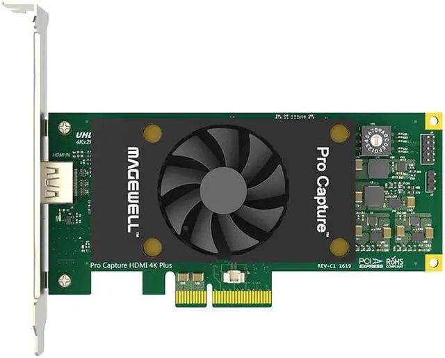 Alt view image 3 of 6 - Magewell Pro Capture HDMI 4K Plus Capture Card #11150