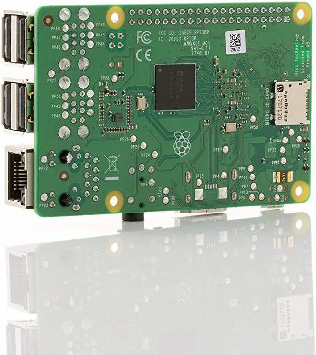 Alt view image 6 of 7 - Raspberry Pi 3 B+ Motherboard