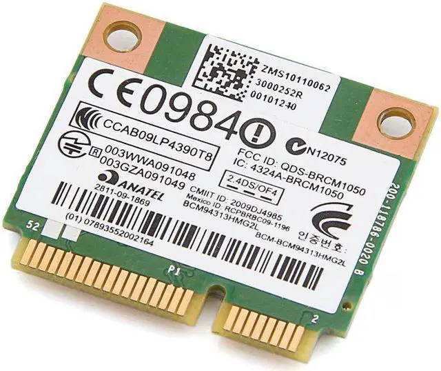 Alt view image 3 of 4 - HP wLan 802.11a-b-g Shiraz G4 WiFi Card 593836-001 BCM94313HMG2LP1 Broadcom