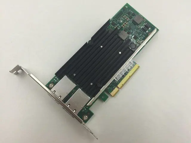 Alt view image 5 of 7 - Intel X540T2BLK Intel Ethernet Converged Network Adapter X540-T2 - PCI Express x8 - 2 Port(s) - 2 x Network (RJ-45) - Twisted Pair - Low-profile, Full-height - Bulk