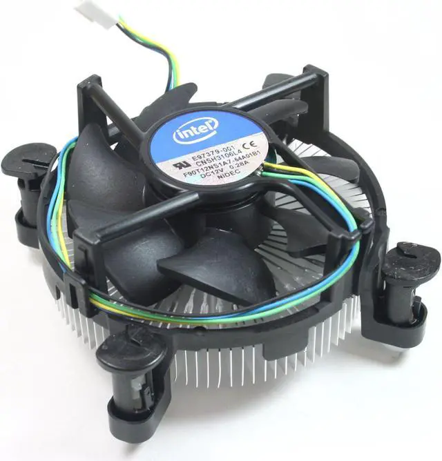 Alt view image 7 of 11 - Intel E97379-001 LGA 1155/1156 Aluminum CPU Processor Cooler Heatsink 73W