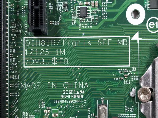 Alt view image 6 of 7 - Dell Optiplex 3020 SFF Small Form Factor Motherboard WMJ54 4YP6J V2KX3
