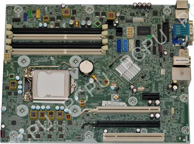 Alt view image 3 of 4 - Hp 611834-001 System Board For Elite 8200 Sff Microtower Pc