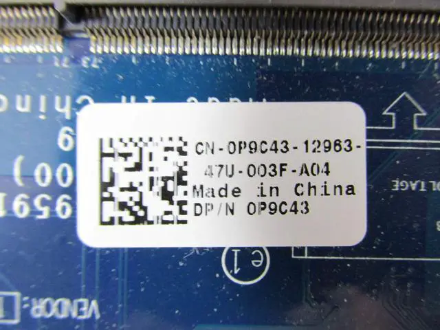 Alt view image 6 of 8 - P9C43 - System Board Core i5 2.0GHz (i5-4310U) W/CPU Latitude E7440