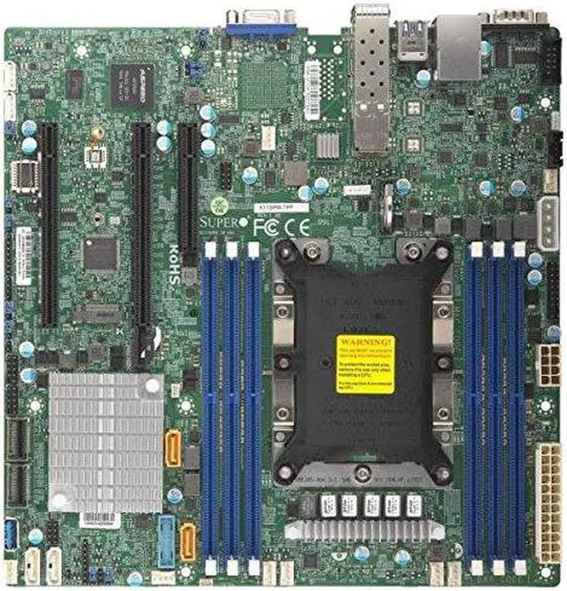 Main image of SUPERMICRO MBD-X11SPM-TPF-O Micro ATX Server Motherboard Intel C622
