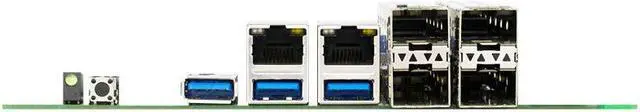Alt view image 6 of 6 - Jetway NF699-C3758 Intel Atom 8-Core Mini-ITX Motherboard w/ Dual Intel GbE, 4x 10GbE SFP+ Ports