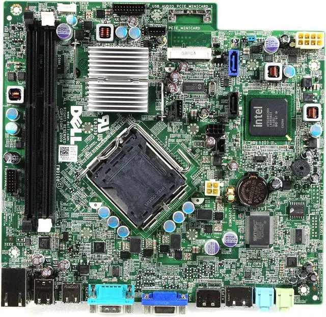 Alt view image 8 of 14 - Dell Dfrfw System Board For Optiplex 780 Usff Desktop