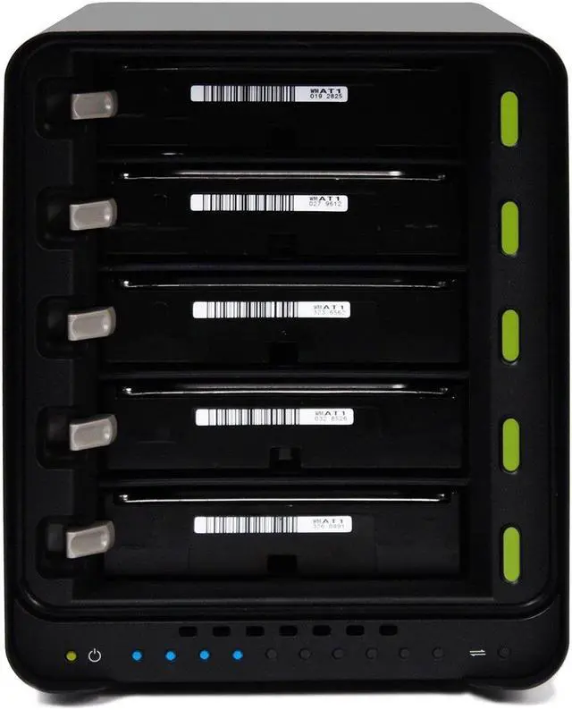 Alt view image 16 of 20 - Drobo 5C 5-Drive Direct Attached Storage (DAS) Array with USB 3.0 port, Type-C (DDR4A21)