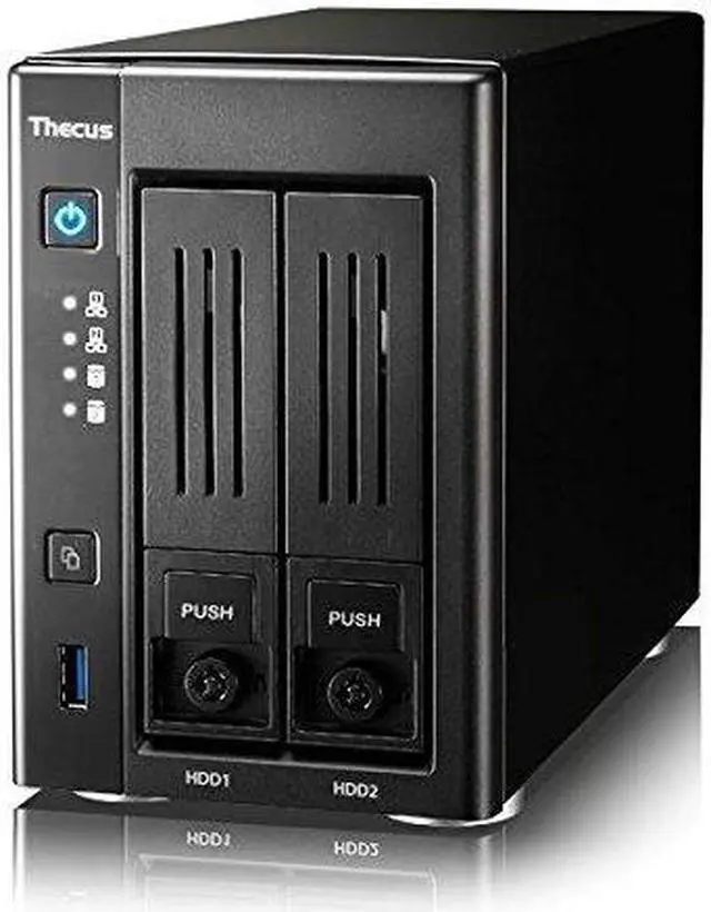 Alt view image 6 of 8 - Thecus N2810PRO SAN/NAS Server