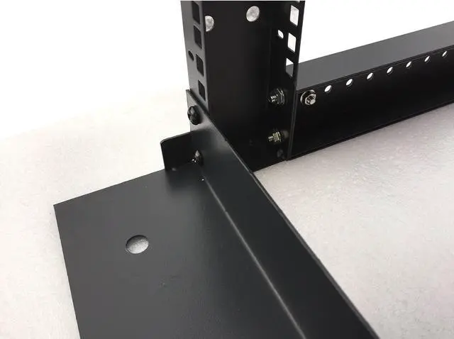 Alt view image 11 of 14 - 27U  4 Post Open Frame 19" Network Server Rack Cabinet Adjustable Depth 24"-37" FITS MOST SERVER EQUIPMENT