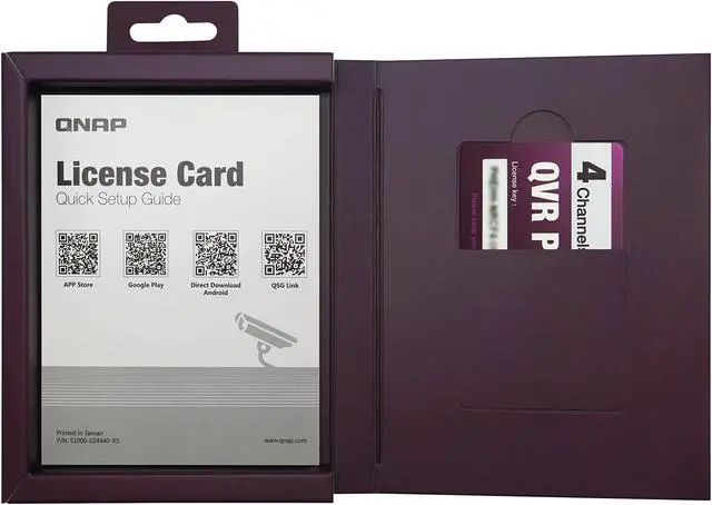 Alt view image 4 of 5 - QNAP LIC-SW-QVRPRO-4CH QNAP QVR Pro 4 Channel License (QVR Pro Gold is required)