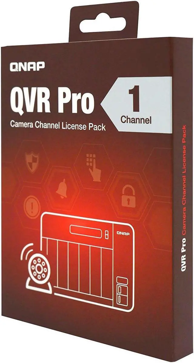 Alt view image 4 of 4 - QNAP LIC-SW-QVRPRO-1CH QNAP QVR Pro 1 Channel License (QVR Pro Gold is Required)