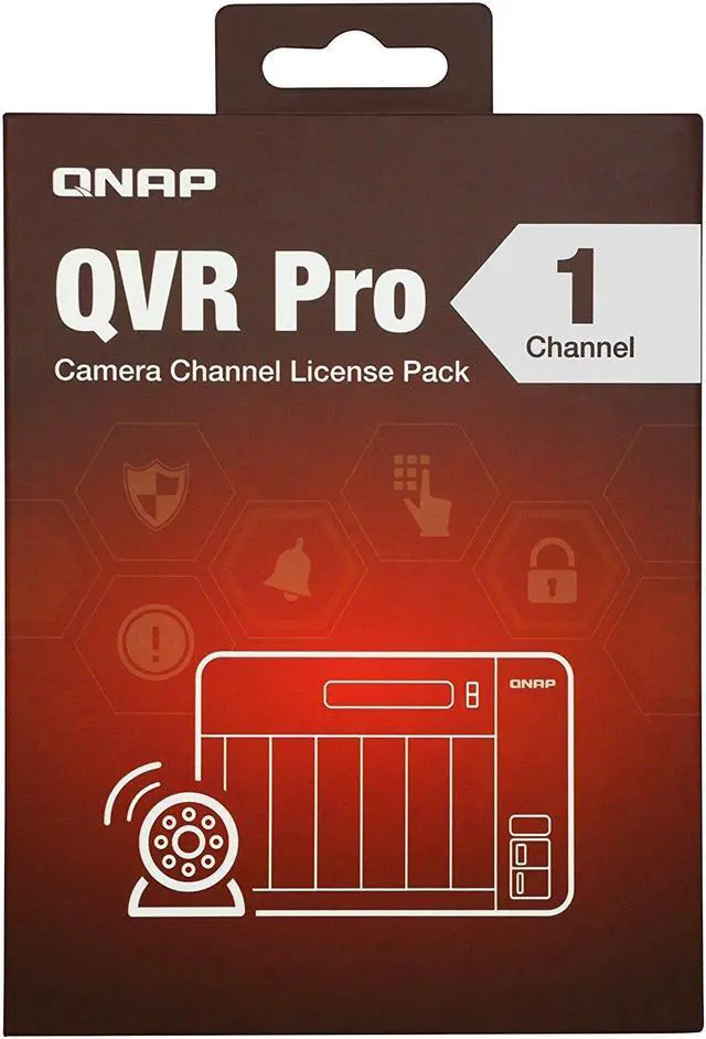 Alt view image 2 of 4 - QNAP LIC-SW-QVRPRO-1CH QNAP QVR Pro 1 Channel License (QVR Pro Gold is Required)