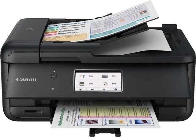 Alt view image 7 of 20 - Canon PIXMA TR8520 (2233C002) Duplex Up to 4800 DPI x 1200 DPI Wireless/USB Color InkJet All-In-One Printer