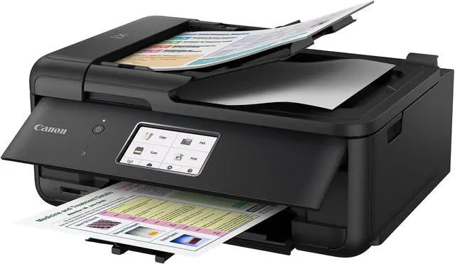 Alt view image 9 of 20 - Canon PIXMA TR8520 (2233C002) Duplex Up to 4800 DPI x 1200 DPI Wireless/USB Color InkJet All-In-One Printer