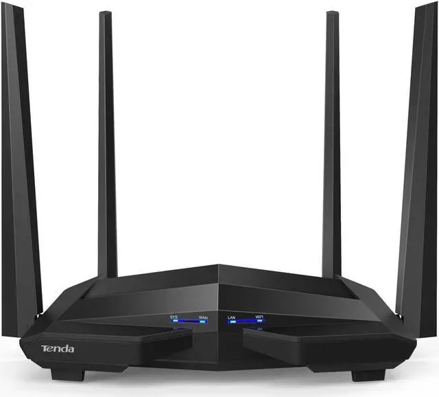 Alt view image 2 of 14 - TENDA TECHNOLOGY AC10U AC1200 DUAL-BAND GB WIFI ROUTER
