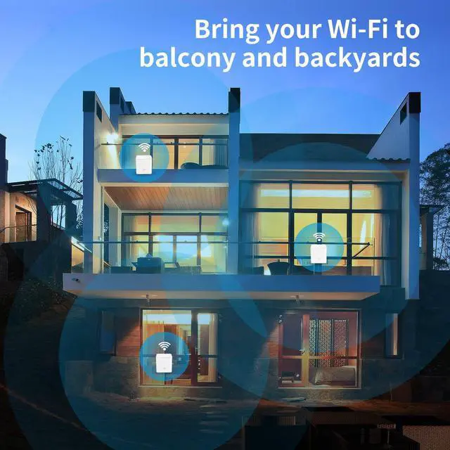 Alt view image 6 of 7 - Tenda MW3 Nova Wave 2 802.11AC, Mu-Mimo Whole Home Wi-Fi Mesh System, 3-Pack