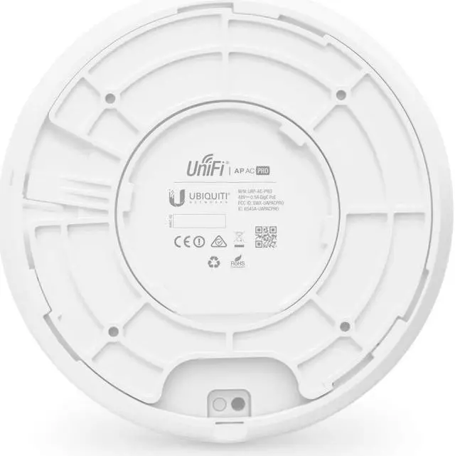 Alt view image 5 of 6 - Ubiquiti UniFi AP AC PRO 802.11ac Scalable Enterprise Wi-Fi Access Point (UAP-AC-PRO-E-US) PoE Adapter Sold Separately