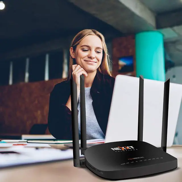 Alt view image 7 of 7 - Nexxt Solutions Wireless High Speed AC2600 Router/Repeater/WISP [NyxAC2600] 2600Mbps-Gigabit LAN- Fast Ethernet with Signal Amplifying Antenna