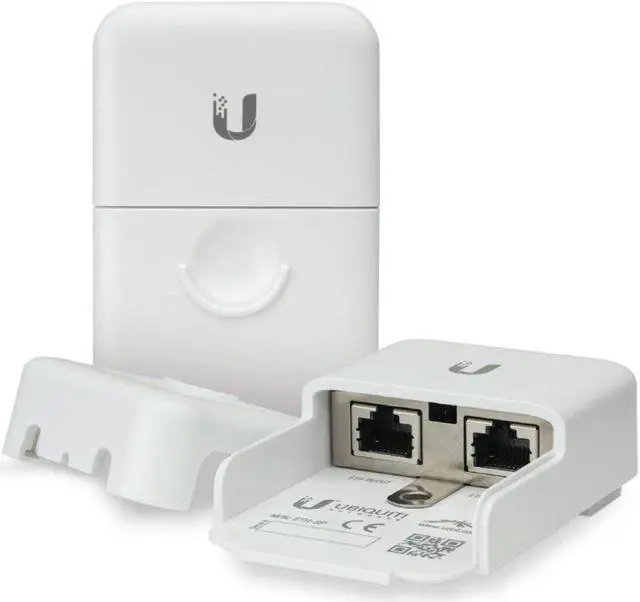 Alt view image 12 of 20 - Ubiquiti ETH-SP-US Ethernet Surge Protector