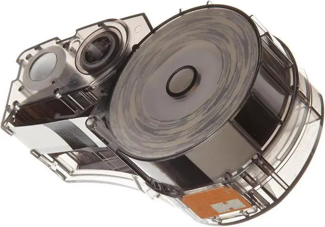 Alt view image 9 of 10 - BRADY M21-500-499-TB Label Tape Cartridge, Black/White, Labels/Roll: Continuous