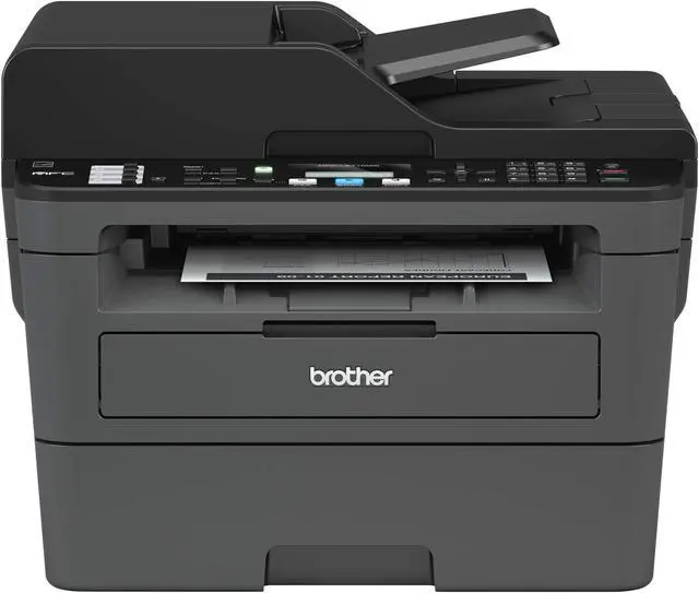Alt view image 2 of 6 - Brother MFC-L2710DW Compact Wireless Laser All-in-One Monochrome Printer - Copy, Fax, Print & Scan