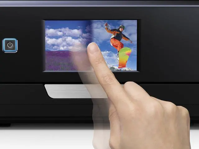 Alt view image 8 of 17 - Epson XP-830 Wireless Color Photo Printer Scanner, Copier & Fax