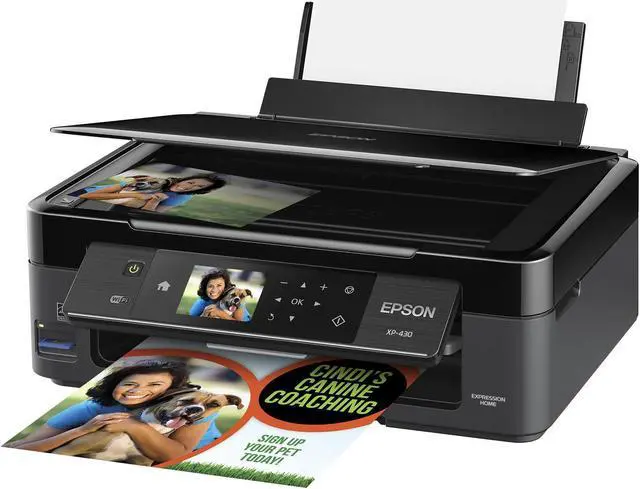 Alt view image 15 of 19 - EPSON Expression XP-430 (C11CE59201) 5760 dpi x 1440 dpi wireless/USB color Inkjet MFP Printer