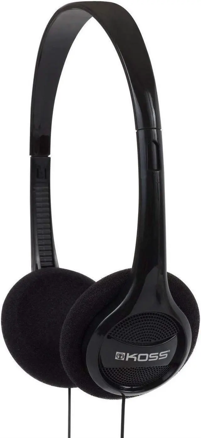 Alt view image 5 of 9 - Koss KPH7 Lightweight Portable On-Ear Headphones (Black, 10 Pack)