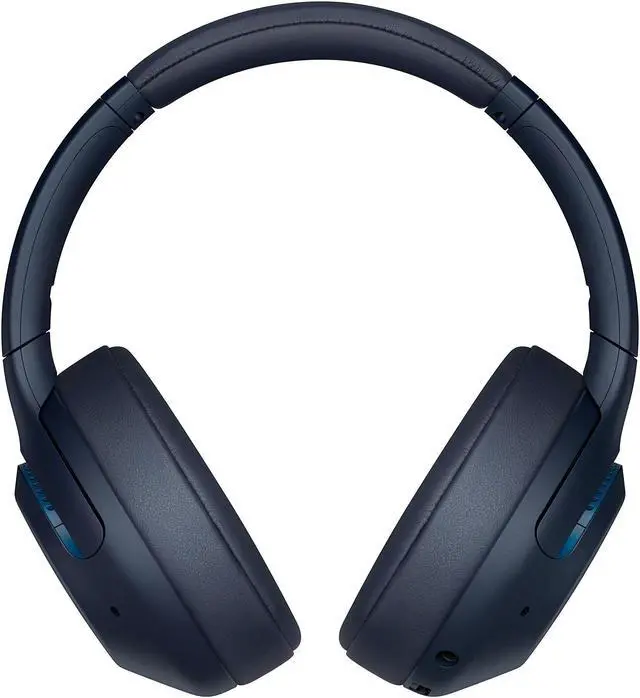 Alt view image 2 of 12 - Sony WH-XB900N Wireless Noise Canceling Extra Bass Headphones, Blue ( Exclusive)
